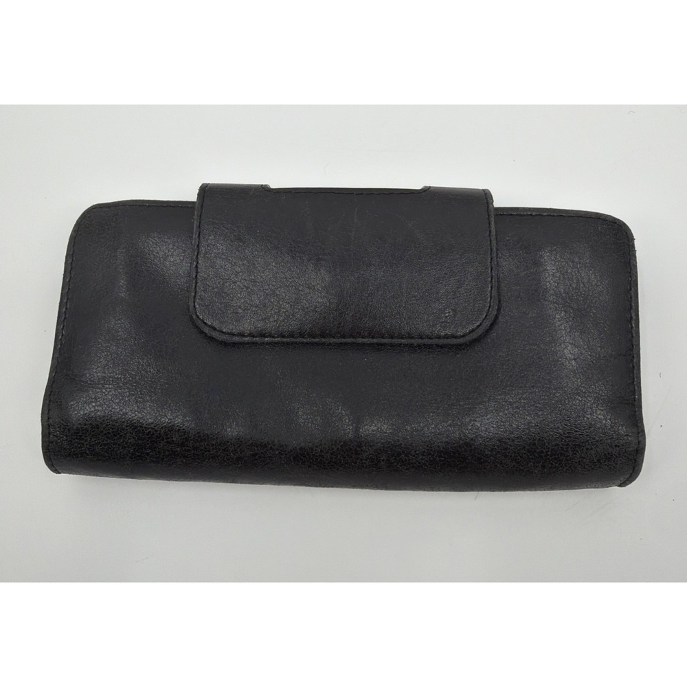 Hobo International Black Patent Leather Clutch Purse - Picture 2 of 16